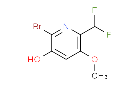 AM16455 | 1805404-49-2 | 2-Bromo-6-(difluoromethyl)-3-hydroxy-5-methoxypyridine