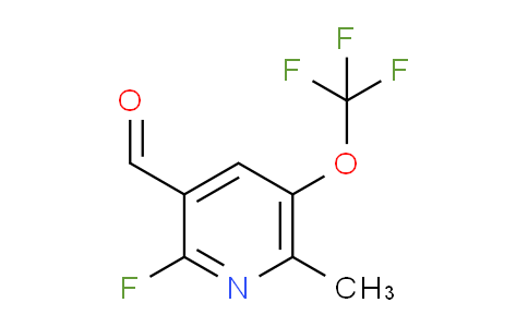 2-Fluoro-6-methyl-5-(trifluoromethoxy)pyridine-3-carboxaldehyde