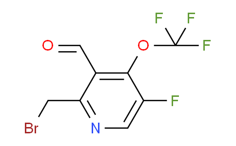 AM164551 | 1804747-62-3 | 2-(Bromomethyl)-5-fluoro-4-(trifluoromethoxy)pyridine-3-carboxaldehyde