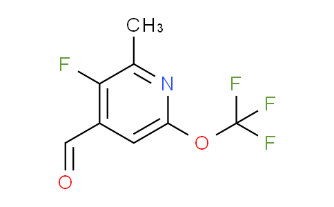 3-Fluoro-2-methyl-6-(trifluoromethoxy)pyridine-4-carboxaldehyde