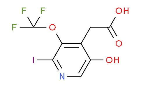 5-Hydroxy-2-iodo-3-(trifluoromethoxy)pyridine-4-acetic acid