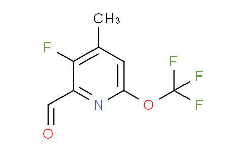 3-Fluoro-4-methyl-6-(trifluoromethoxy)pyridine-2-carboxaldehyde