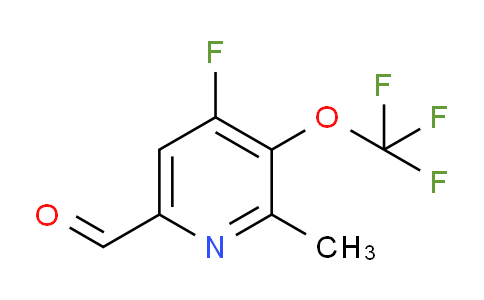 AM164563 | 1804310-90-4 | 4-Fluoro-2-methyl-3-(trifluoromethoxy)pyridine-6-carboxaldehyde