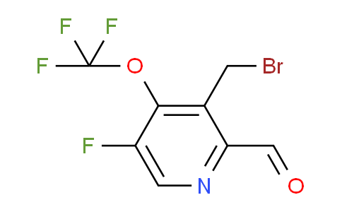 AM164571 | 1806726-54-4 | 3-(Bromomethyl)-5-fluoro-4-(trifluoromethoxy)pyridine-2-carboxaldehyde