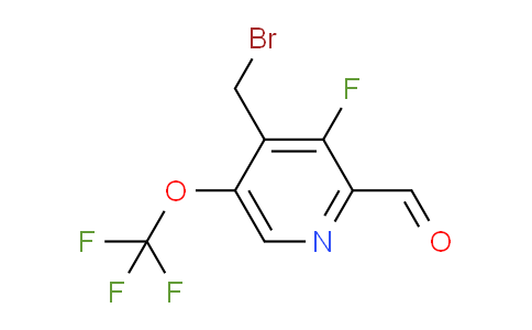 AM164575 | 1806014-49-2 | 4-(Bromomethyl)-3-fluoro-5-(trifluoromethoxy)pyridine-2-carboxaldehyde