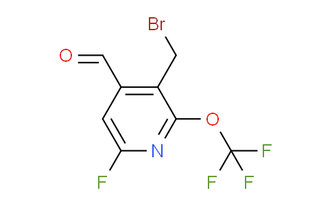 AM164578 | 1804320-92-0 | 3-(Bromomethyl)-6-fluoro-2-(trifluoromethoxy)pyridine-4-carboxaldehyde