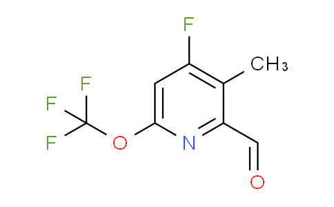 AM164579 | 1804432-52-7 | 4-Fluoro-3-methyl-6-(trifluoromethoxy)pyridine-2-carboxaldehyde