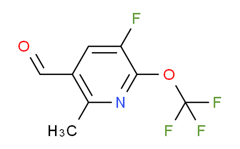 AM164587 | 1803937-28-1 | 3-Fluoro-6-methyl-2-(trifluoromethoxy)pyridine-5-carboxaldehyde