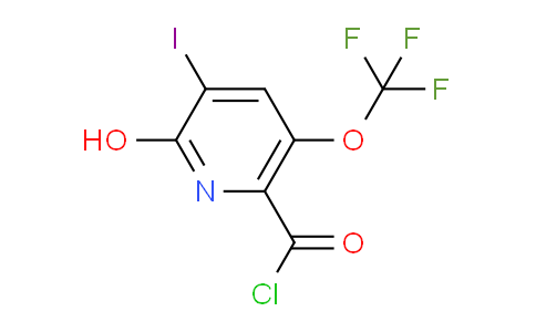 AM164594 | 1804635-78-6 | 2-Hydroxy-3-iodo-5-(trifluoromethoxy)pyridine-6-carbonyl chloride