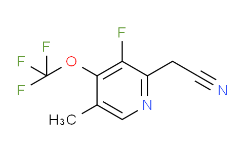 AM164602 | 1803702-02-4 | 3-Fluoro-5-methyl-4-(trifluoromethoxy)pyridine-2-acetonitrile