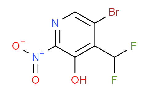 AM16461 | 1805406-43-2 | 5-Bromo-4-(difluoromethyl)-3-hydroxy-2-nitropyridine