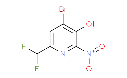 AM16462 | 1806072-86-5 | 4-Bromo-6-(difluoromethyl)-3-hydroxy-2-nitropyridine