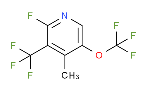 2-Fluoro-4-methyl-5-(trifluoromethoxy)-3-(trifluoromethyl)pyridine