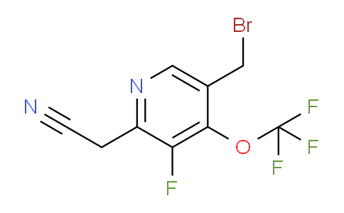 AM164624 | 1803680-47-8 | 5-(Bromomethyl)-3-fluoro-4-(trifluoromethoxy)pyridine-2-acetonitrile