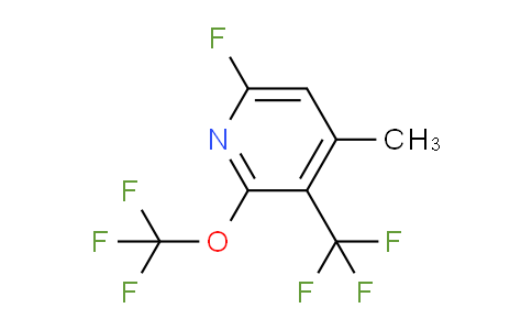 AM164625 | 1804621-85-9 | 6-Fluoro-4-methyl-2-(trifluoromethoxy)-3-(trifluoromethyl)pyridine