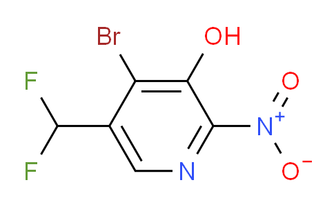AM16463 | 1806827-18-8 | 4-Bromo-5-(difluoromethyl)-3-hydroxy-2-nitropyridine