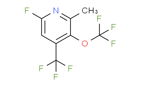 6-Fluoro-2-methyl-3-(trifluoromethoxy)-4-(trifluoromethyl)pyridine