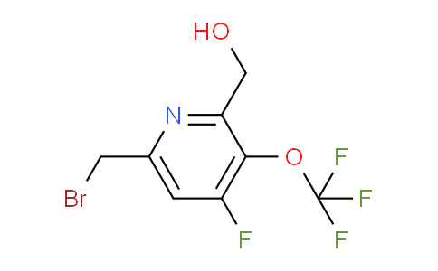 AM164648 | 1804745-14-9 | 6-(Bromomethyl)-4-fluoro-3-(trifluoromethoxy)pyridine-2-methanol
