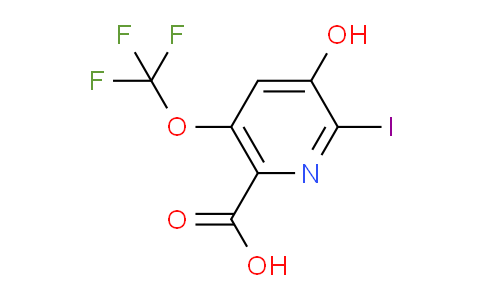 AM164652 | 1806182-43-3 | 3-Hydroxy-2-iodo-5-(trifluoromethoxy)pyridine-6-carboxylic acid