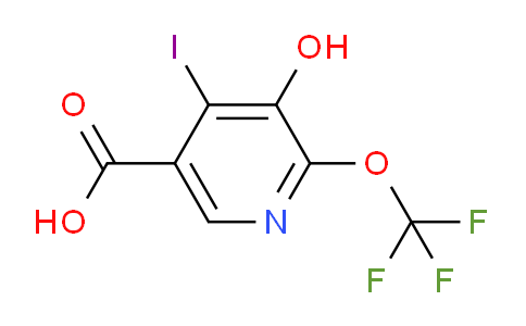 AM164659 | 1806713-64-3 | 3-Hydroxy-4-iodo-2-(trifluoromethoxy)pyridine-5-carboxylic acid