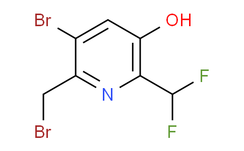 AM16467 | 1806864-85-6 | 3-Bromo-2-(bromomethyl)-6-(difluoromethyl)-5-hydroxypyridine