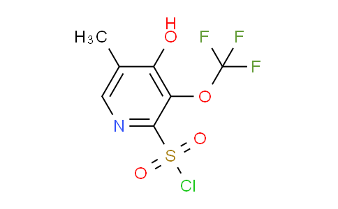 AM164675 | 1806139-02-5 | 4-Hydroxy-5-methyl-3-(trifluoromethoxy)pyridine-2-sulfonyl chloride