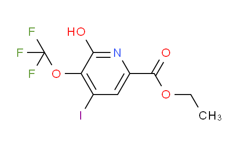 Ethyl 2-hydroxy-4-iodo-3-(trifluoromethoxy)pyridine-6-carboxylate