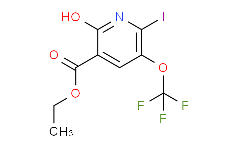 Ethyl 2-hydroxy-6-iodo-5-(trifluoromethoxy)pyridine-3-carboxylate
