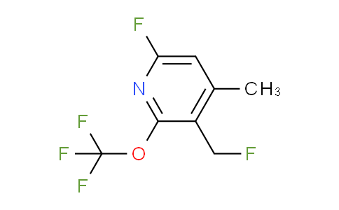 AM164704 | 1806721-66-3 | 6-Fluoro-3-(fluoromethyl)-4-methyl-2-(trifluoromethoxy)pyridine