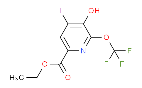 AM164705 | 1804634-96-5 | Ethyl 3-hydroxy-4-iodo-2-(trifluoromethoxy)pyridine-6-carboxylate