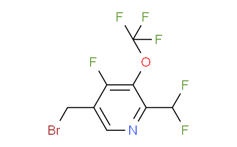 AM164706 | 1804337-16-3 | 5-(Bromomethyl)-2-(difluoromethyl)-4-fluoro-3-(trifluoromethoxy)pyridine