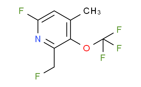 AM164707 | 1806181-84-9 | 6-Fluoro-2-(fluoromethyl)-4-methyl-3-(trifluoromethoxy)pyridine