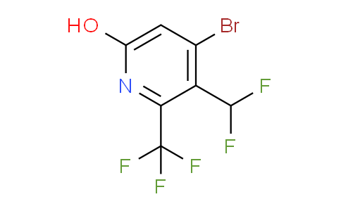 AM16471 | 1806992-13-1 | 4-Bromo-3-(difluoromethyl)-6-hydroxy-2-(trifluoromethyl)pyridine