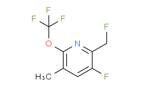 AM164711 | 1803678-10-5 | 3-Fluoro-2-(fluoromethyl)-5-methyl-6-(trifluoromethoxy)pyridine