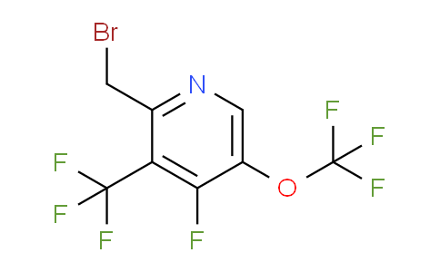 AM164721 | 1803941-31-2 | 2-(Bromomethyl)-4-fluoro-5-(trifluoromethoxy)-3-(trifluoromethyl)pyridine