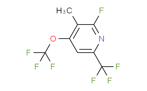 AM164725 | 1804793-51-8 | 2-Fluoro-3-methyl-4-(trifluoromethoxy)-6-(trifluoromethyl)pyridine
