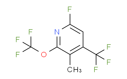 AM164733 | 1804329-44-9 | 6-Fluoro-3-methyl-2-(trifluoromethoxy)-4-(trifluoromethyl)pyridine