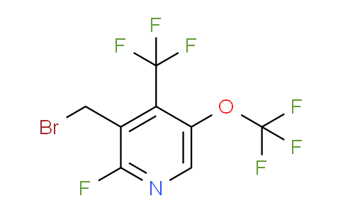 AM164734 | 1803941-59-4 | 3-(Bromomethyl)-2-fluoro-5-(trifluoromethoxy)-4-(trifluoromethyl)pyridine