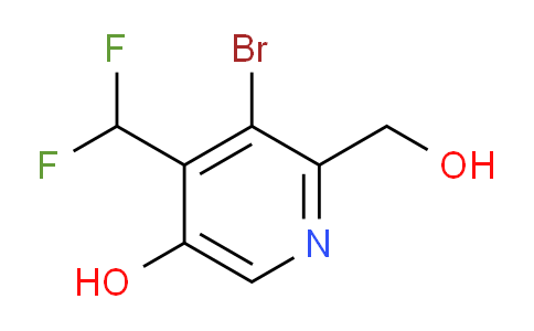 AM16474 | 1804886-56-3 | 3-Bromo-4-(difluoromethyl)-5-hydroxypyridine-2-methanol