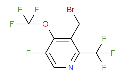 AM164742 | 1804319-33-2 | 3-(Bromomethyl)-5-fluoro-4-(trifluoromethoxy)-2-(trifluoromethyl)pyridine
