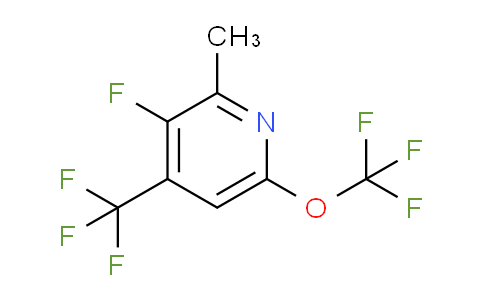 AM164744 | 1803701-88-3 | 3-Fluoro-2-methyl-6-(trifluoromethoxy)-4-(trifluoromethyl)pyridine