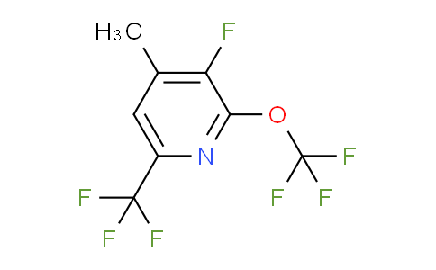 AM164746 | 1804329-50-7 | 3-Fluoro-4-methyl-2-(trifluoromethoxy)-6-(trifluoromethyl)pyridine