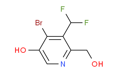 AM16475 | 1804843-66-0 | 4-Bromo-3-(difluoromethyl)-5-hydroxypyridine-2-methanol