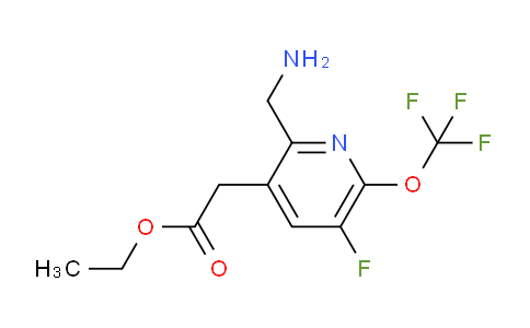 AM164752 | 1806013-52-4 | Ethyl 2-(aminomethyl)-5-fluoro-6-(trifluoromethoxy)pyridine-3-acetate