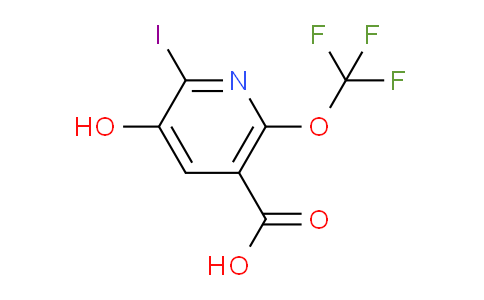 AM164758 | 1806742-58-4 | 3-Hydroxy-2-iodo-6-(trifluoromethoxy)pyridine-5-carboxylic acid