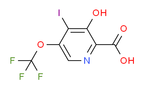 AM164760 | 1804476-86-5 | 3-Hydroxy-4-iodo-5-(trifluoromethoxy)pyridine-2-carboxylic acid