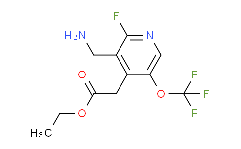 AM164762 | 1806013-55-7 | Ethyl 3-(aminomethyl)-2-fluoro-5-(trifluoromethoxy)pyridine-4-acetate