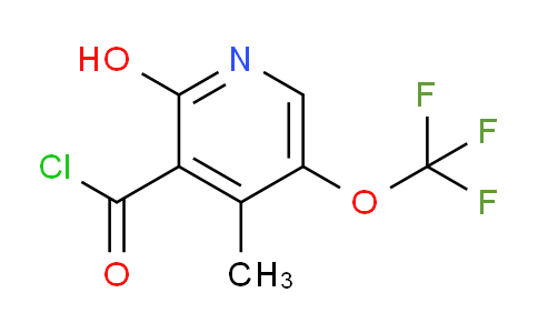 AM164781 | 1804816-08-7 | 2-Hydroxy-4-methyl-5-(trifluoromethoxy)pyridine-3-carbonyl chloride