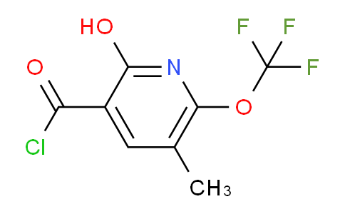 AM164785 | 1806724-93-5 | 2-Hydroxy-5-methyl-6-(trifluoromethoxy)pyridine-3-carbonyl chloride