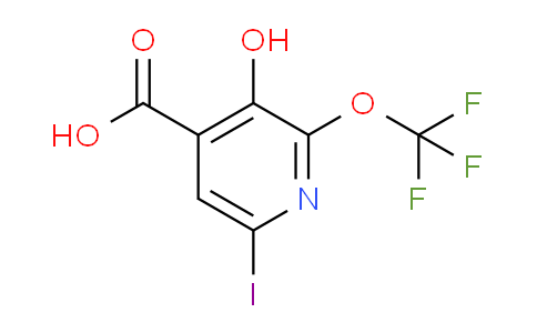 AM164786 | 1806266-53-4 | 3-Hydroxy-6-iodo-2-(trifluoromethoxy)pyridine-4-carboxylic acid